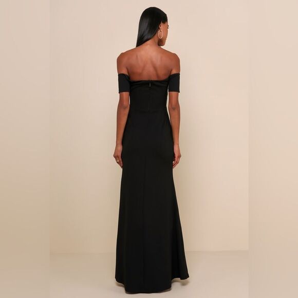 LULUS Lynne Strapless Off Shoulder Maxi Dress - Picture 2 of 12